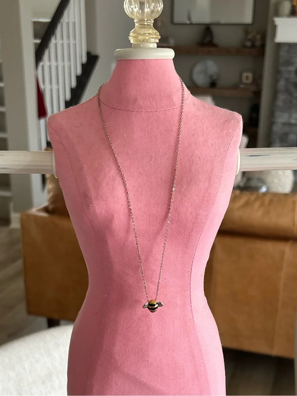Honeybee Pendant Necklace